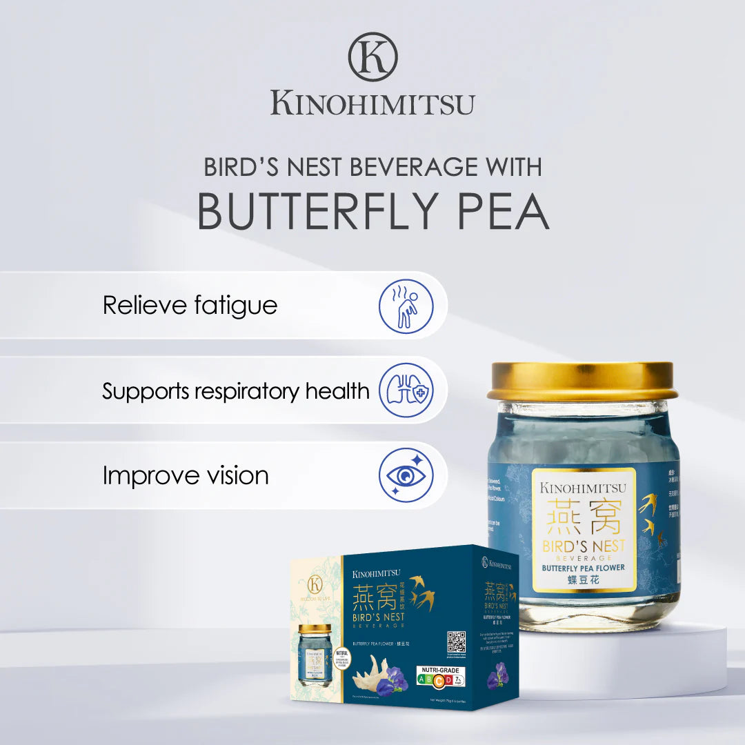 Kinohimitsu Butterfly Pea Flower Bird's Nest