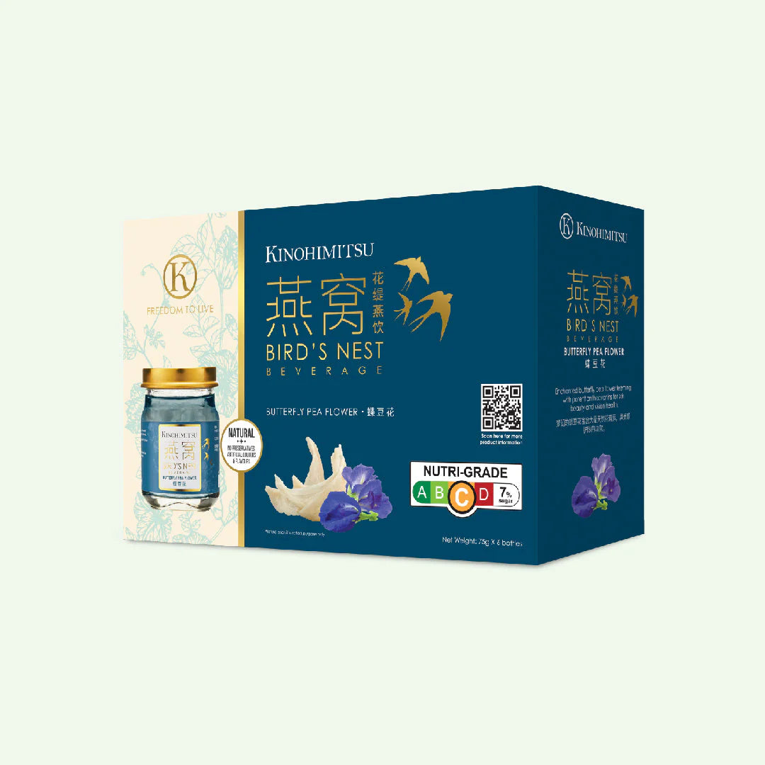 Kinohimitsu Butterfly Pea Flower Bird's Nest